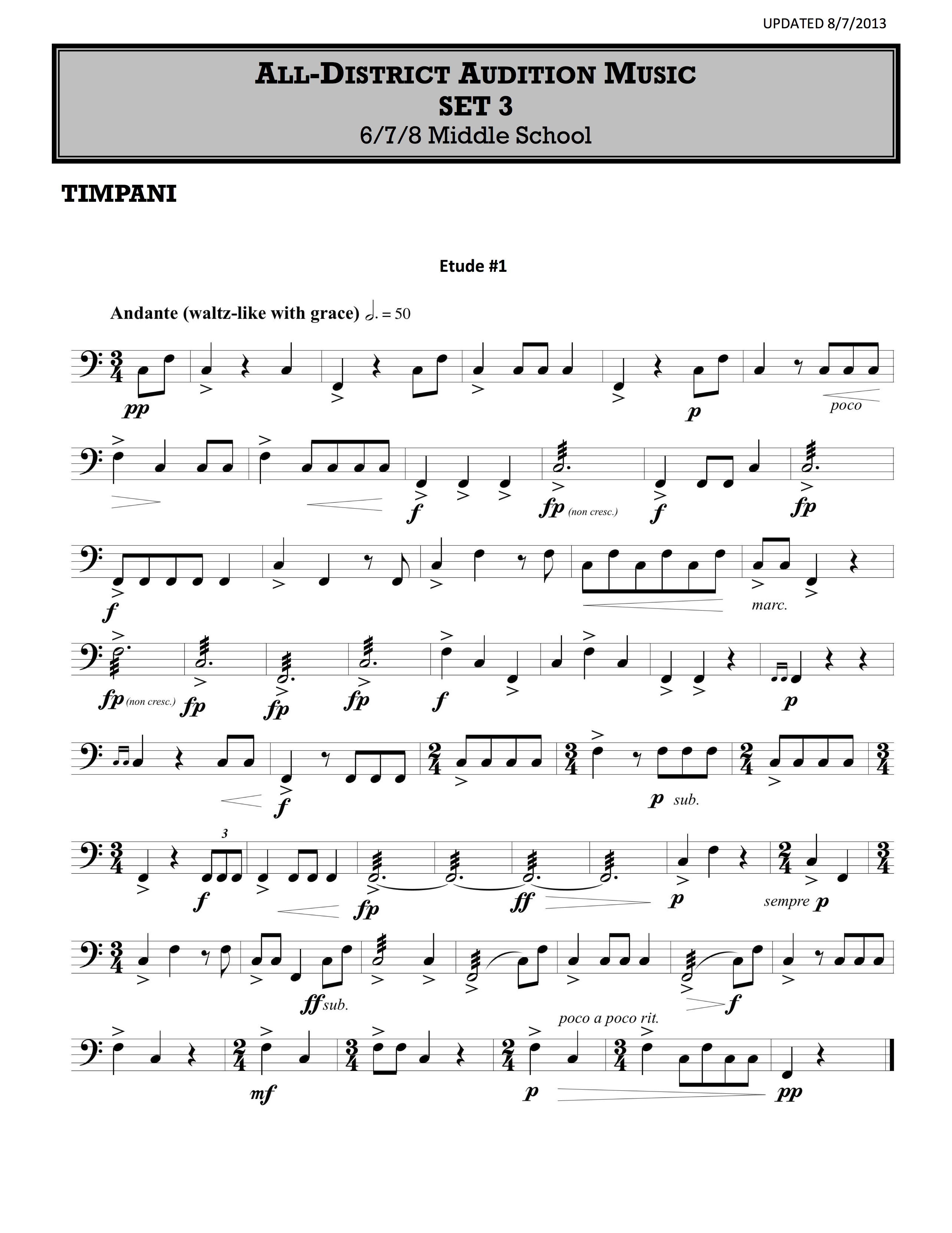 high-school-band-audition-music-pdf